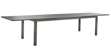 Lomma XL 260-380x100 cm Utebord Antracit