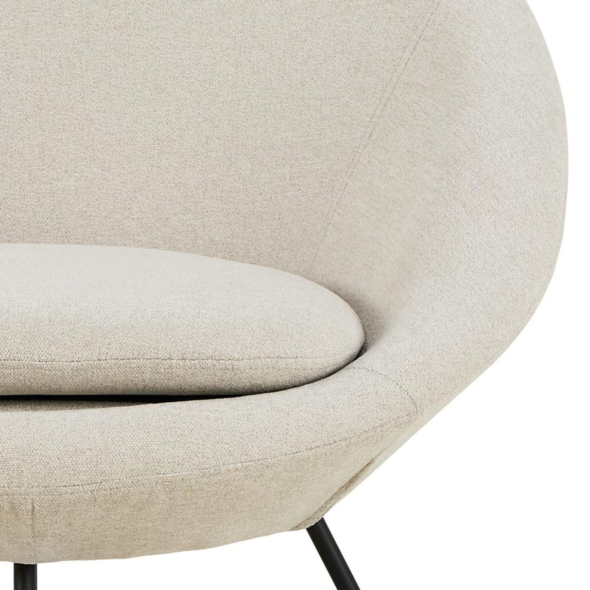 Center Loungefåtölj Apia tyg Beige