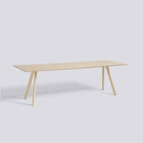 CPH 30 L250 × B90 × H74 cm Matbord ekfaner med vattenbaserad lack, massiv ek med vattenbaserad lack