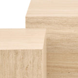 Dijon Soffbord 42x100x60 cm Travertin