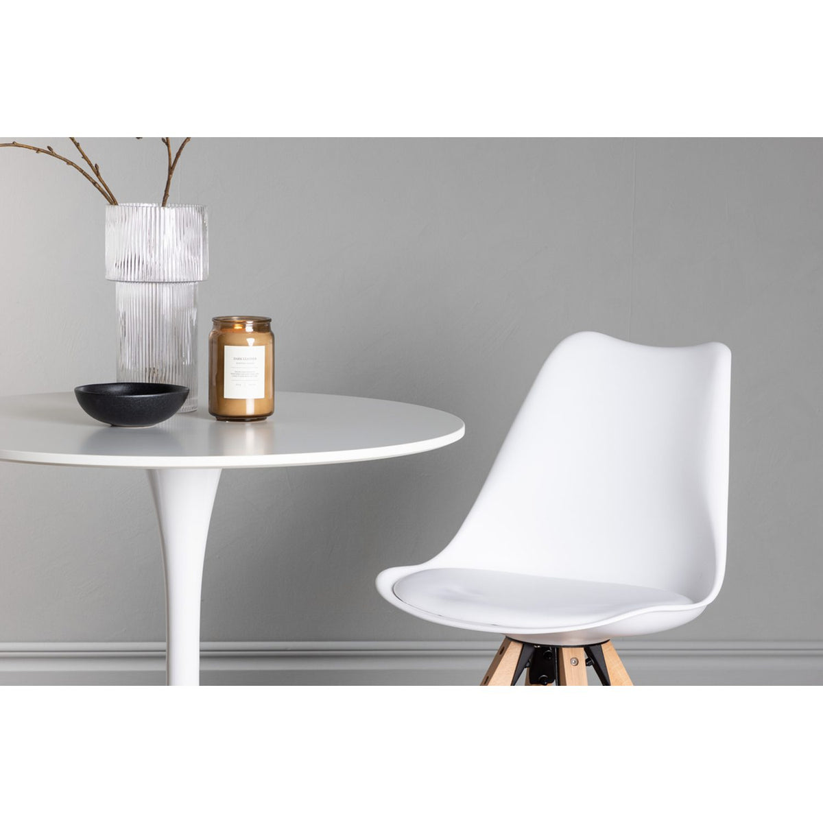 Hamden, Zeno Rund matgrupp Natur, vit, Vit, ⌀80