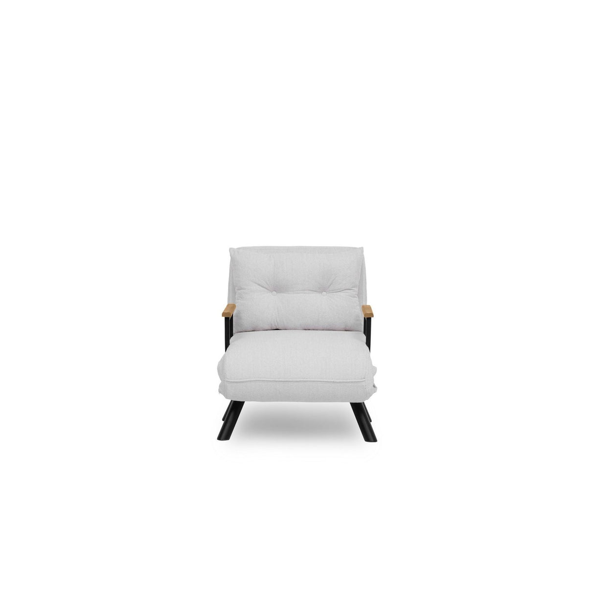 Freetown Single (26 x 120 x 60 cm) 1-sits bäddsoffa Vit