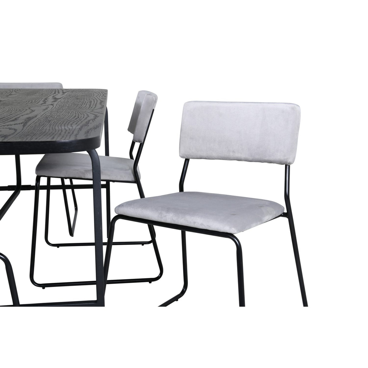 Uno, Kenth Rektangulär matgrupp Svart