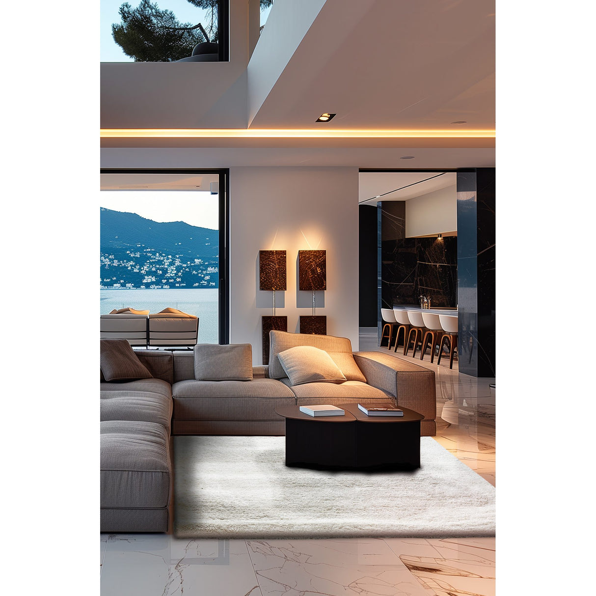 Lagus Ryamatta 160x230 cm Offwhite