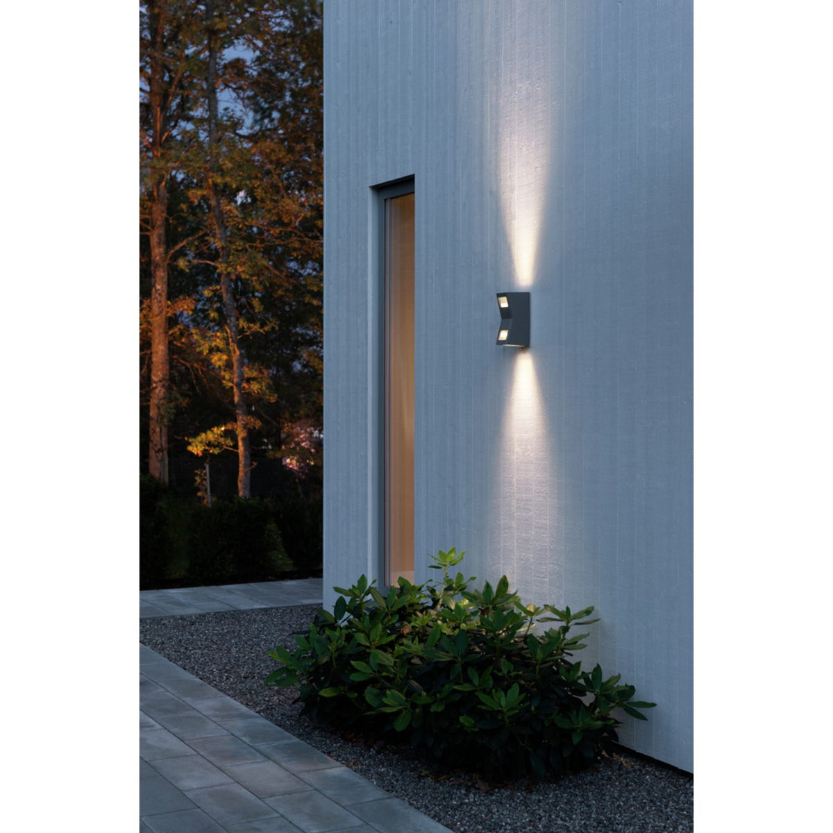 Potenza GU10 Vägglampa Ute Antracit, 23 cm