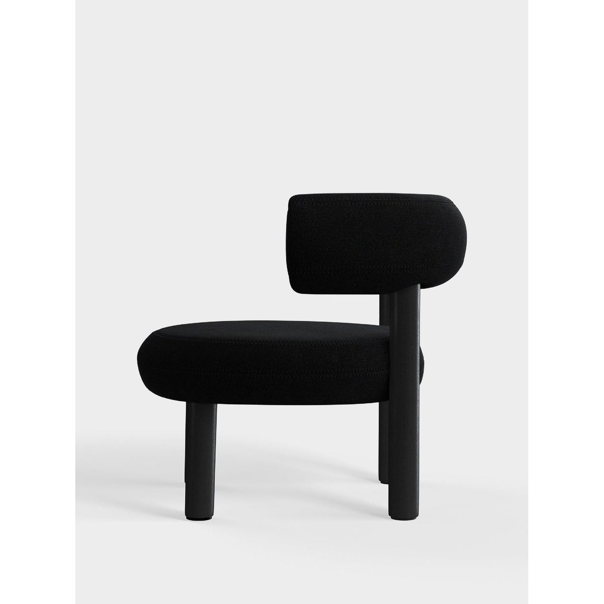 Fat Loungestol Hallingdal 65 Black BLW