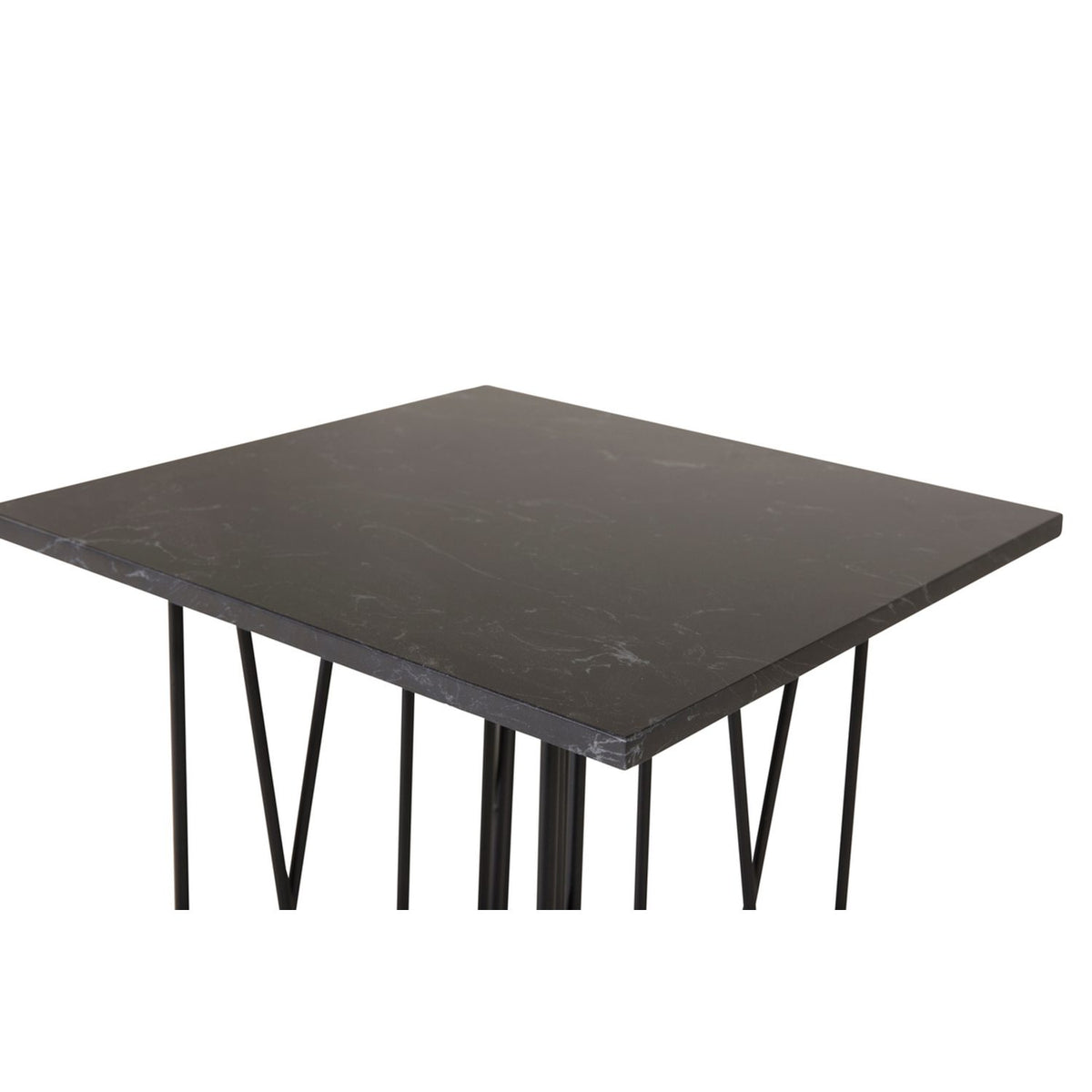Sten Sidobord Black, 40x40
