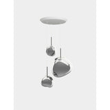 Melt Trio Round Pendelsystem Silver