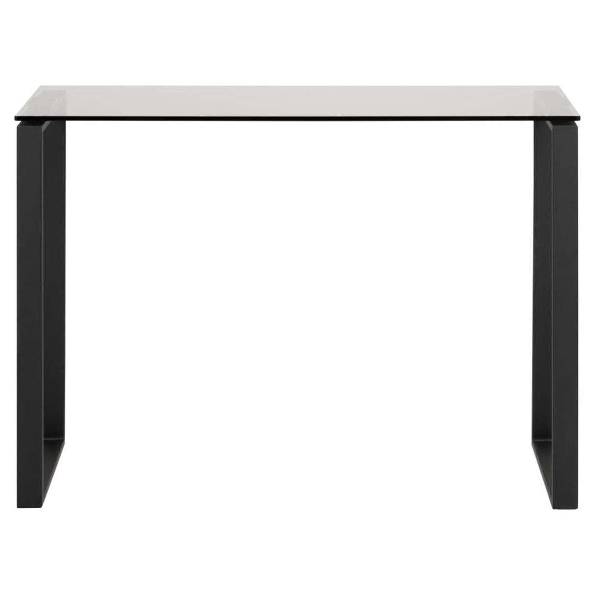 Katrine Konsolbord 76x110x40 cm Svart/Rökfärgad