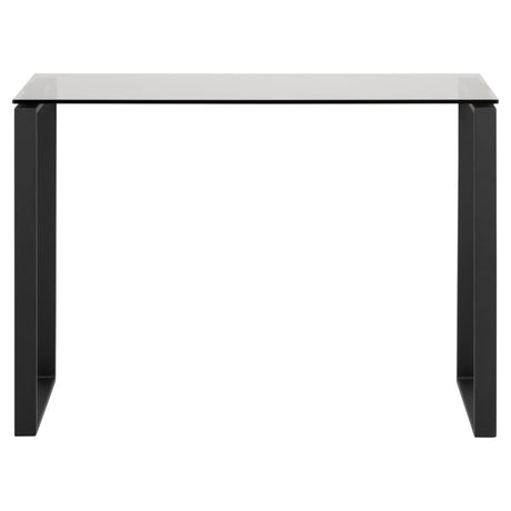 Benz Konsolbord 110x40 cm Svart/Glas