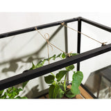 Grower Greens Växtskåp Svart 81x41x137 cm