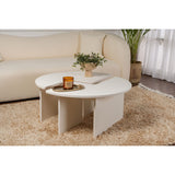 Salma Soffbord Wood White