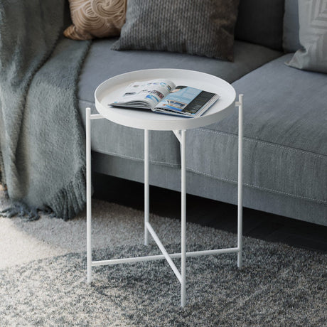 Adelaide Sidobord Vit