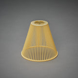 Startset E27 10 amber LED dekoration Dimmer Ljusslinga Ute Gul