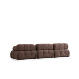 Tallinn 3-sits med puff (300-200 x 100 x 80 cm) Hörnsoffa Cappuccino