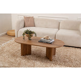 Oval (120 x 40 x 60 cm) luta Soffbord