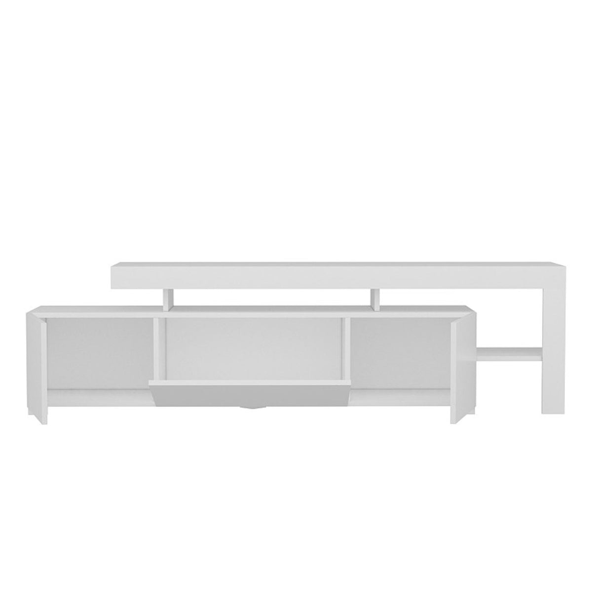 Beliz (192 x 53 x 37 cm) Vit TV-bänk