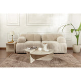 Durban (90 x 30 x 60 cm) Soffbord Travertin