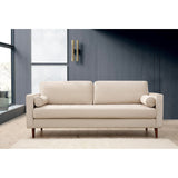 Rom (215 x 90 x 70 cm) 3-sitssoffa Beige