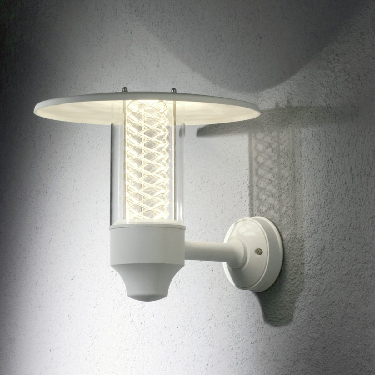 Nova GU10 Vägglampa Ute Vit