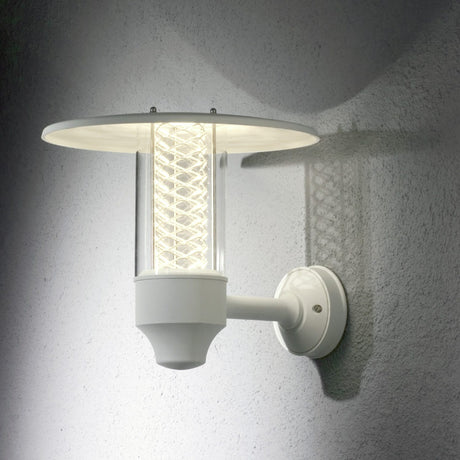 Nova GU10 Vägglampa Ute Vit