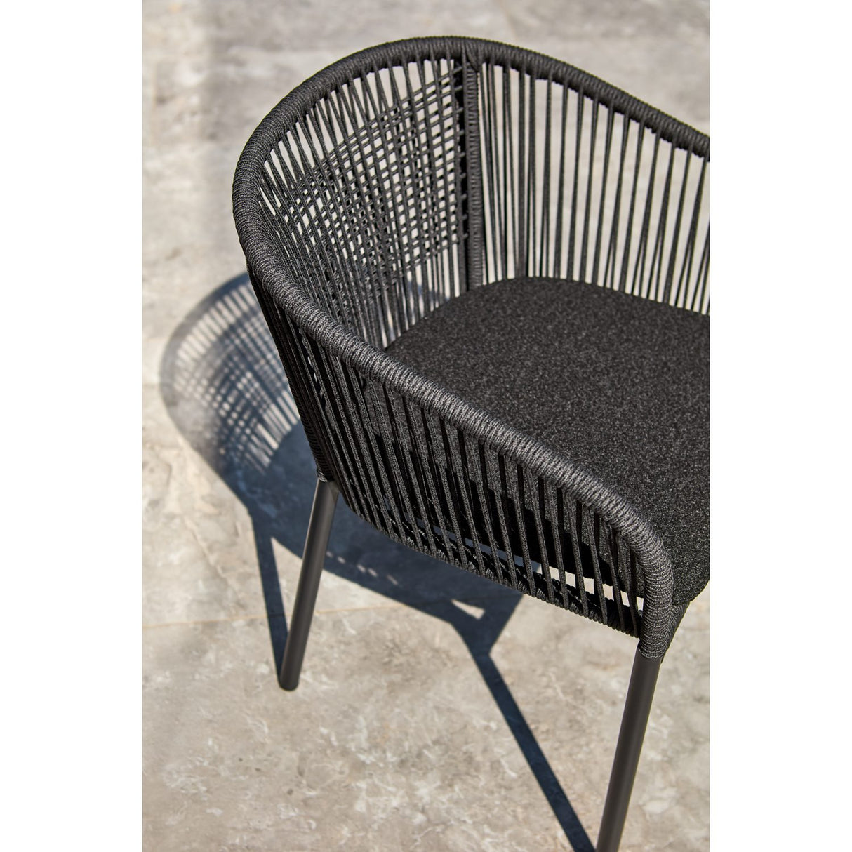 Delta Karmstol Svart/Teddy Black Svart
