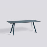 CPH 30 L200 × B90 × H74 cm Matbord Smokey blue – linoleum, Deep blue – massiv ek med vattenbaserad lack