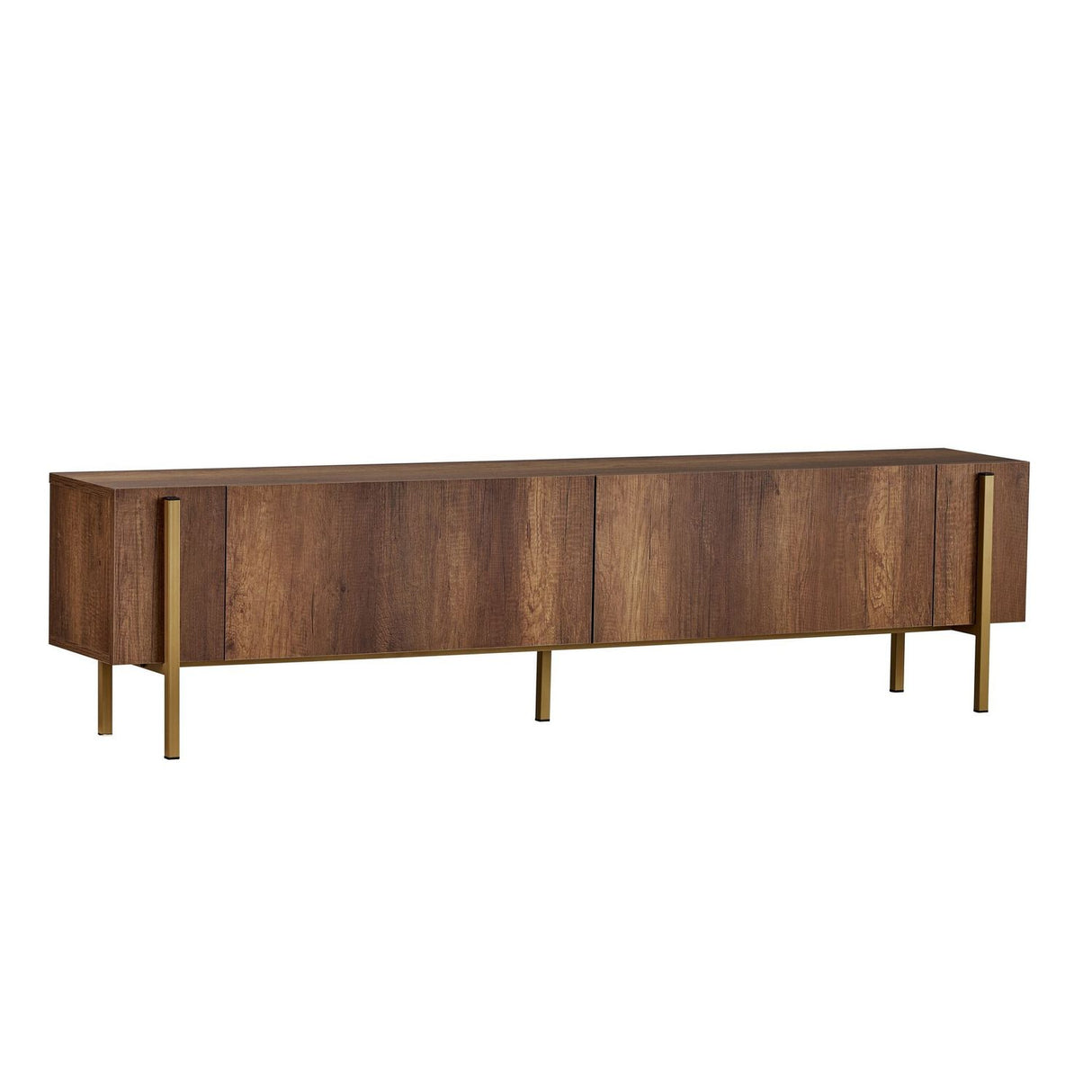 Carlito TV-bänk Walnut Gold