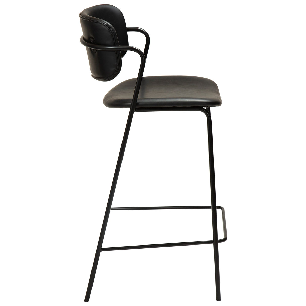 Zed Barstol Vintage Black Art.Leather