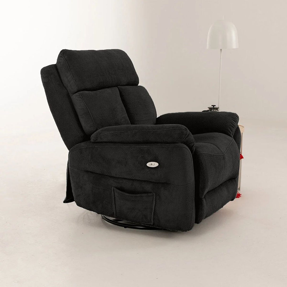 Angela Electric Reclinerfåtölj Svart