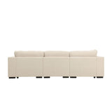 Salerno 3-sitssoffa Beige