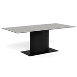 Murcia Matbord 200x100 cm Keramik Grå