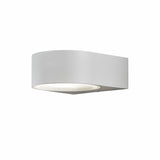Teramo E27 Vägglampa Ute Grå