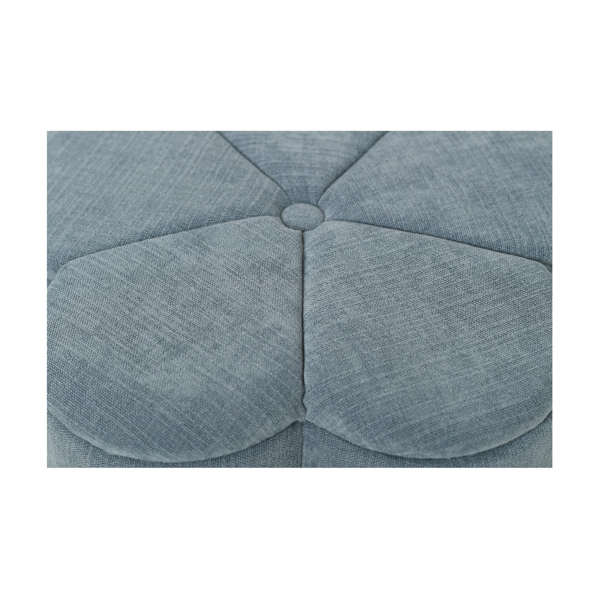 Bellis Sittpuff med Förvaring Ø60 cm Blå