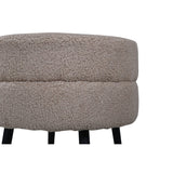 Pot Puff Beige, Polyester teddy