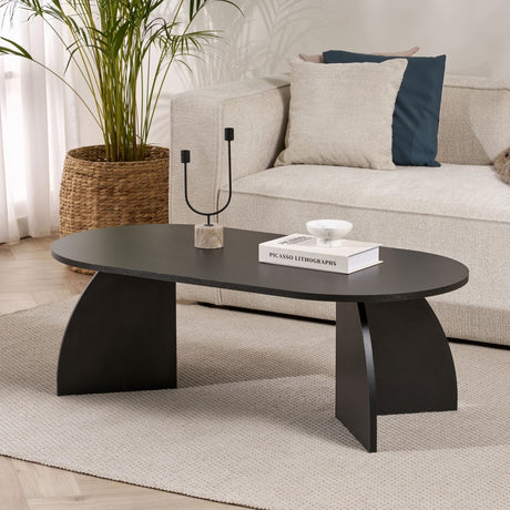 Casta Soffbord Wood Black