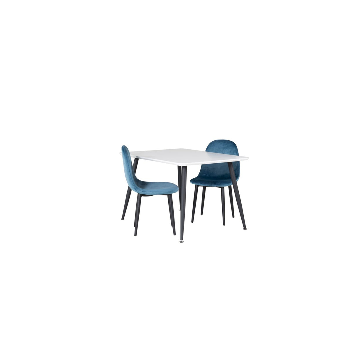 Polar, Polar Rektangulär matgrupp Svart,Blå, Svart,Vit, 50 x 80 x 60