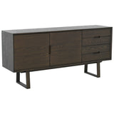 Tanum Sideboard Brunlackad Ekfaner