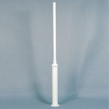 Draco 200 cm Belysningsstolpe Vit