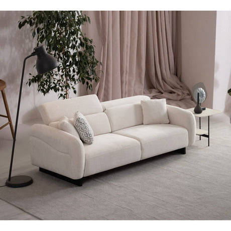 Caprice 3-sits soffa White