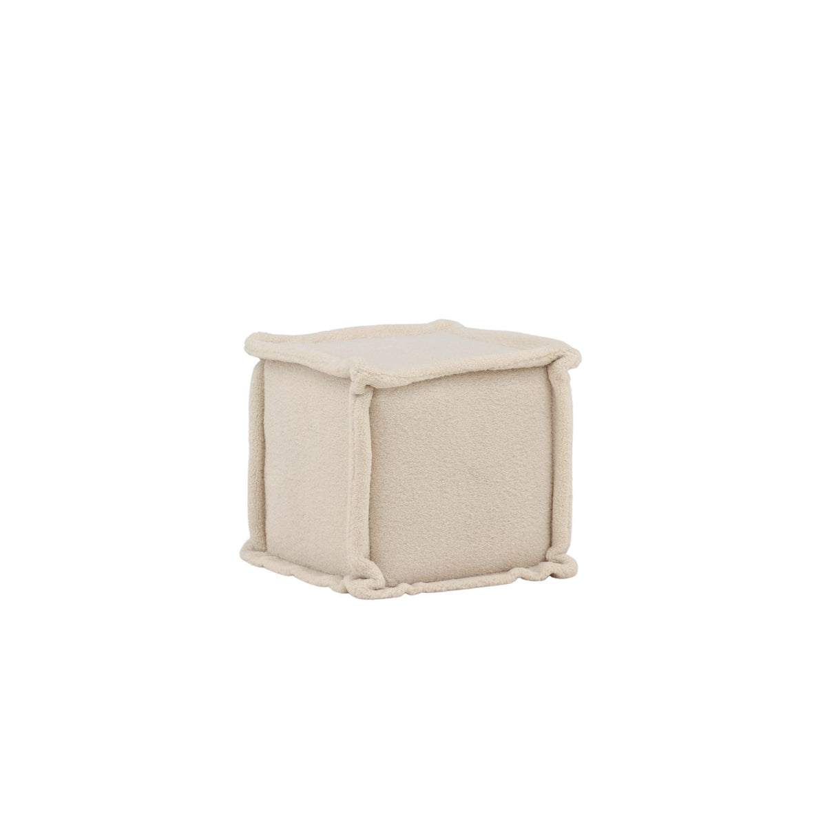 Castine Sittpuff Vit, Fleece