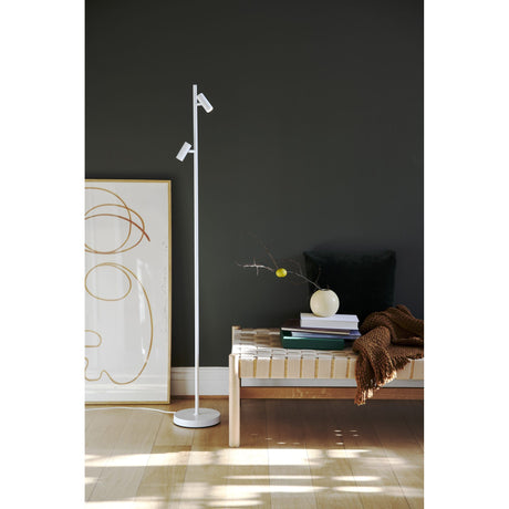 Omari Golvlampa Vit