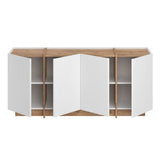 Dant Konsolbord Vit Atlantic Pine