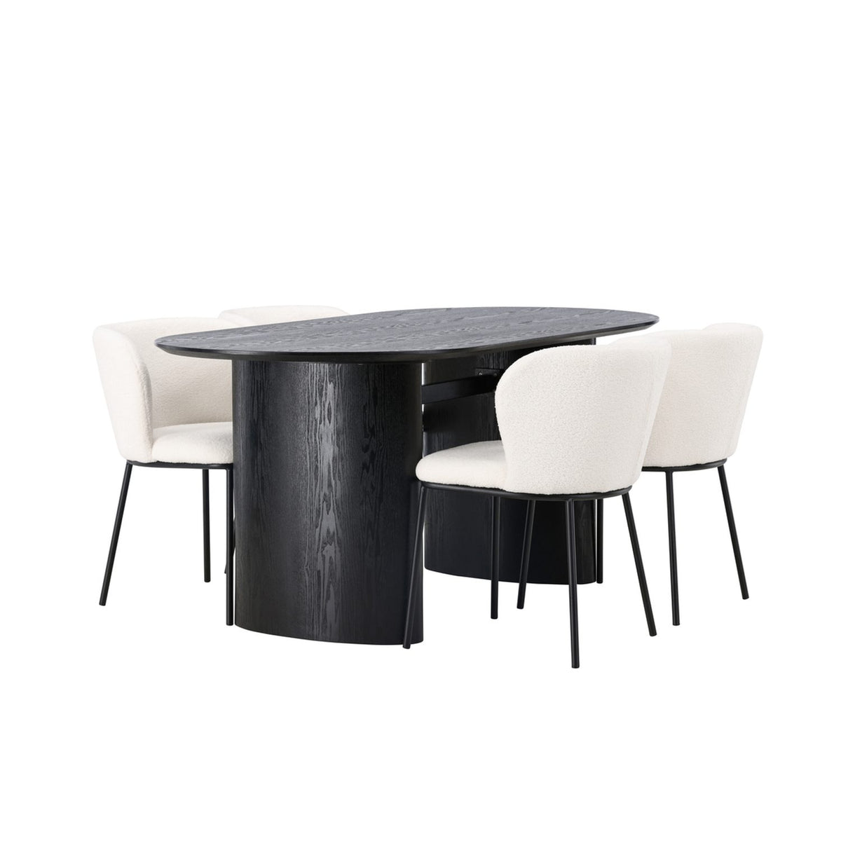 Isolde, Edina Oval matgrupp Svart