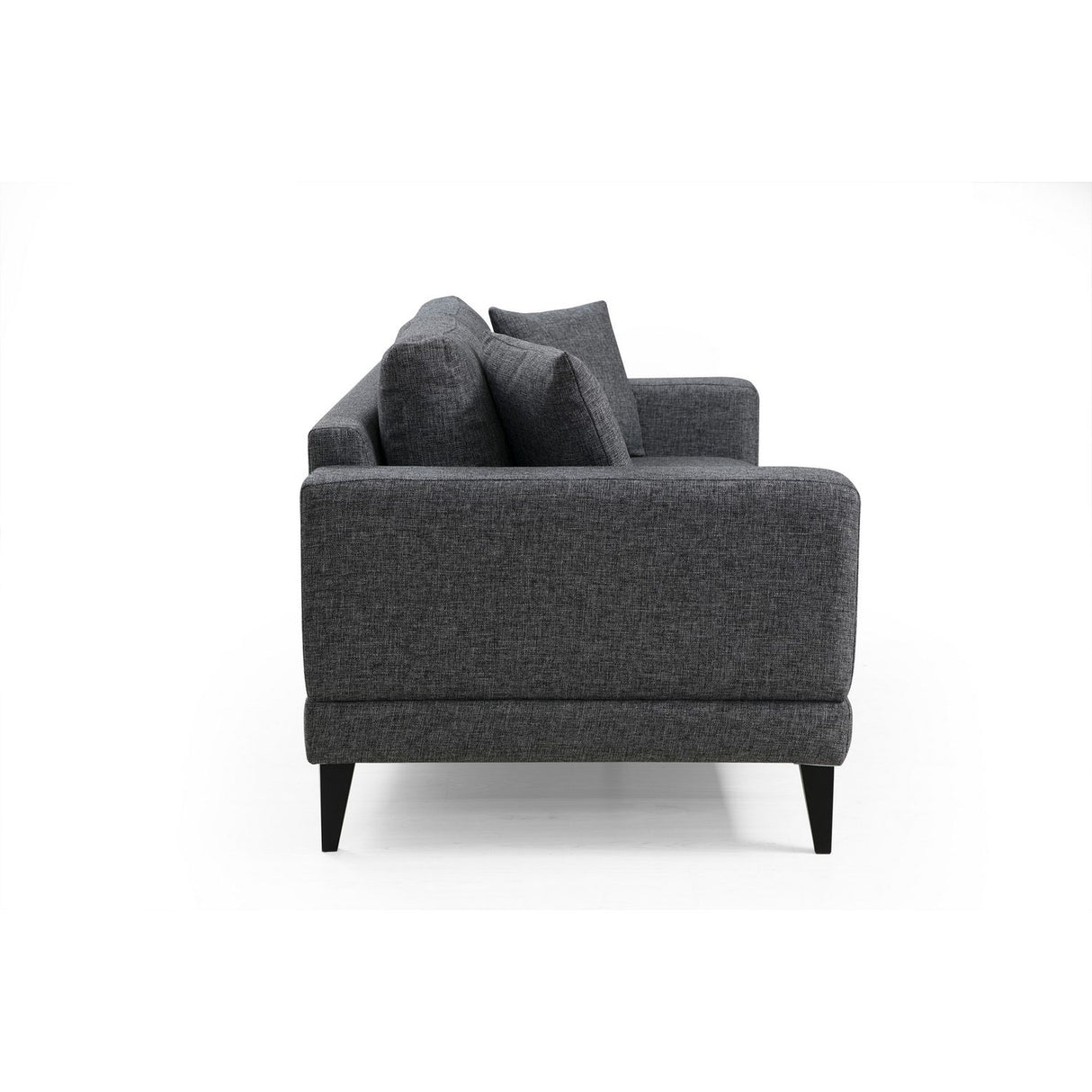 Helsingfors 2-sits (180 x 90 x 85 cm) Mörkgrå 2-sitssoffa
