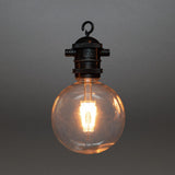 E27 10 Amber LED, Utbytbar Dimmer Klot Ljusslinga Ute