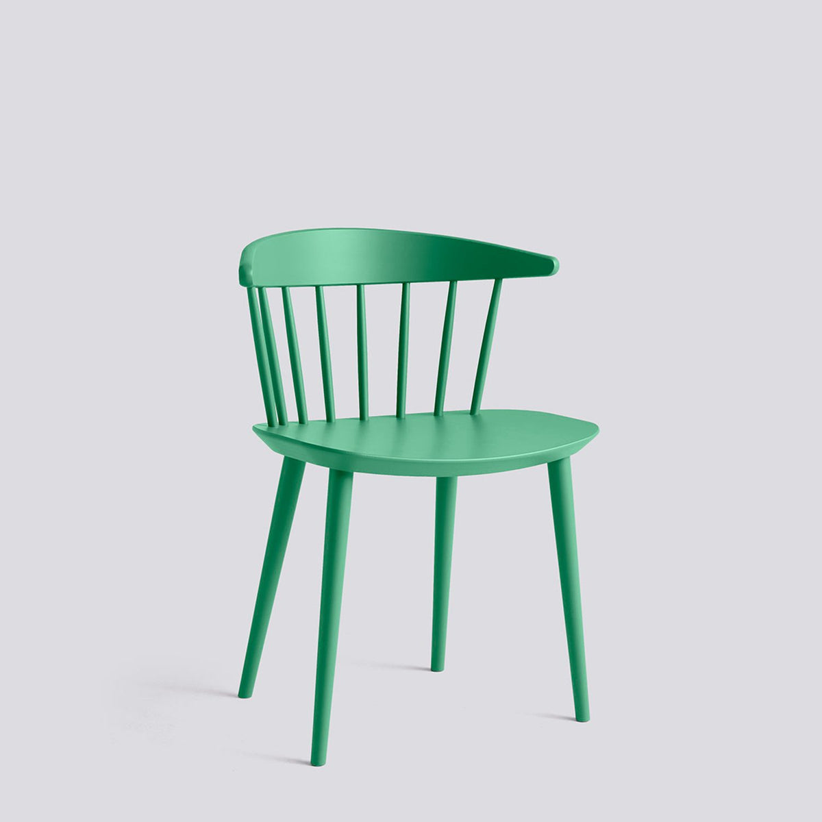 J104 Stol Jade green – bokfaner med vattenbaserad lack, Jade green – massiv bok med vattenbaserad lack