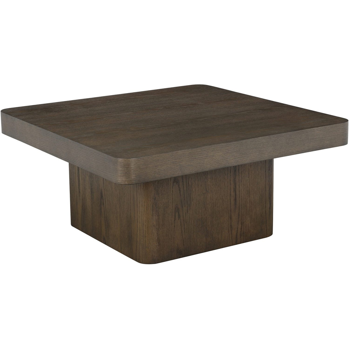 Sköyen  90x90 cm Soffbord Brun