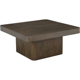 Sköyen  90x90 cm Soffbord Brun