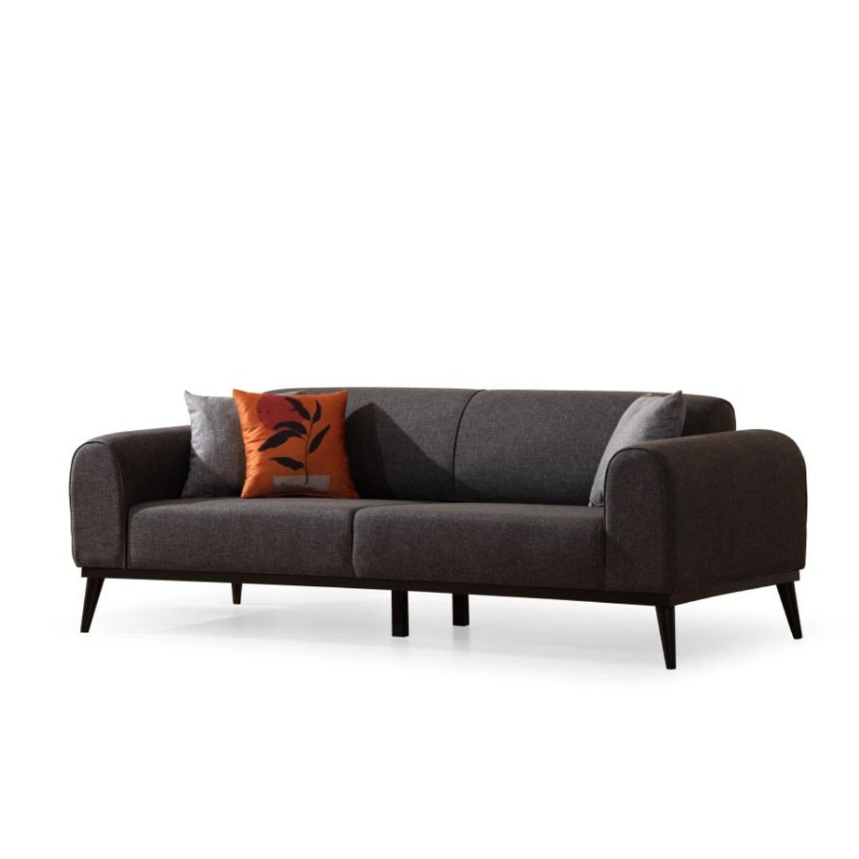 Lima 3-sits (220 x 84 x 77 cm) 3-sits bäddsoffa Antracit